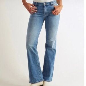 Rolla’s Dallas low-rise bootcut slim jeans Sz 31 medium wash